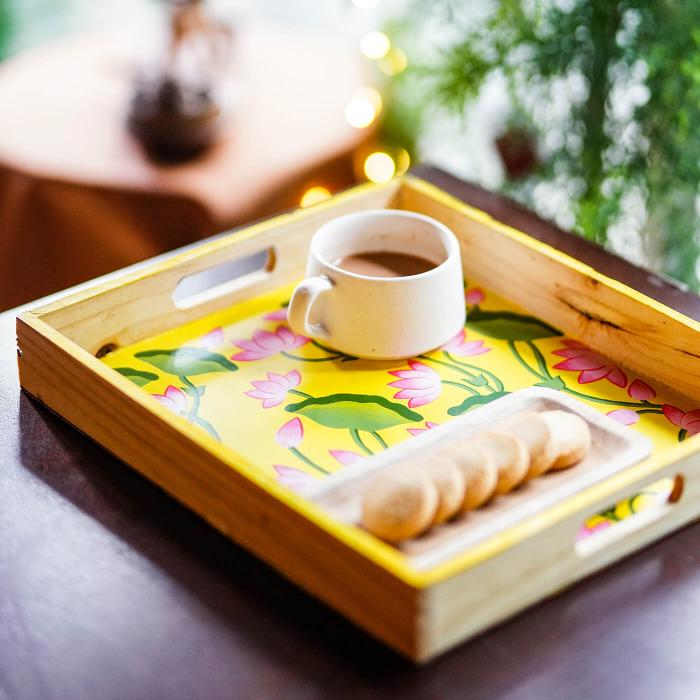 Pichwai Serving Tray - Large