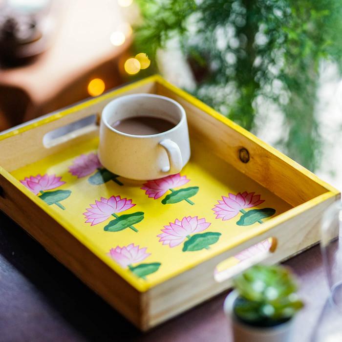 Pichwai Serving Tray - Medium - Zwende