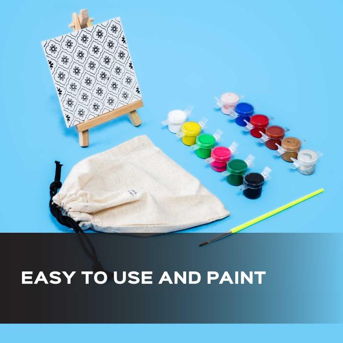 Ready To Paint Miniature Painting DIY Kit - Zwende
