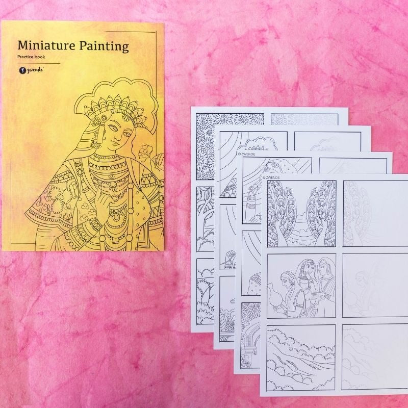 Miniature Painting - Printable Practice Sheets