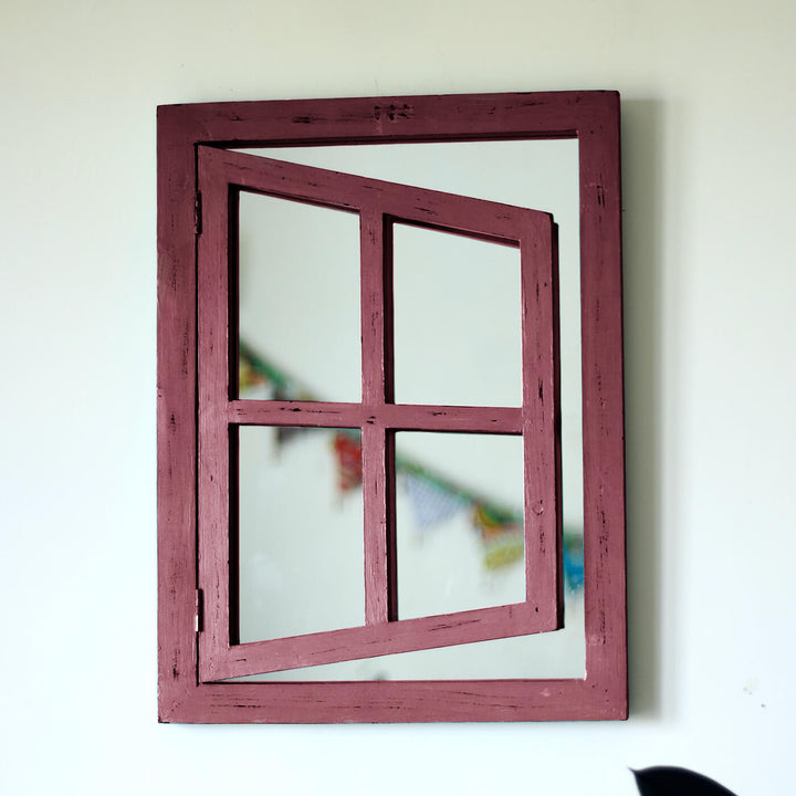 Large Classic Illusion Window Mirror