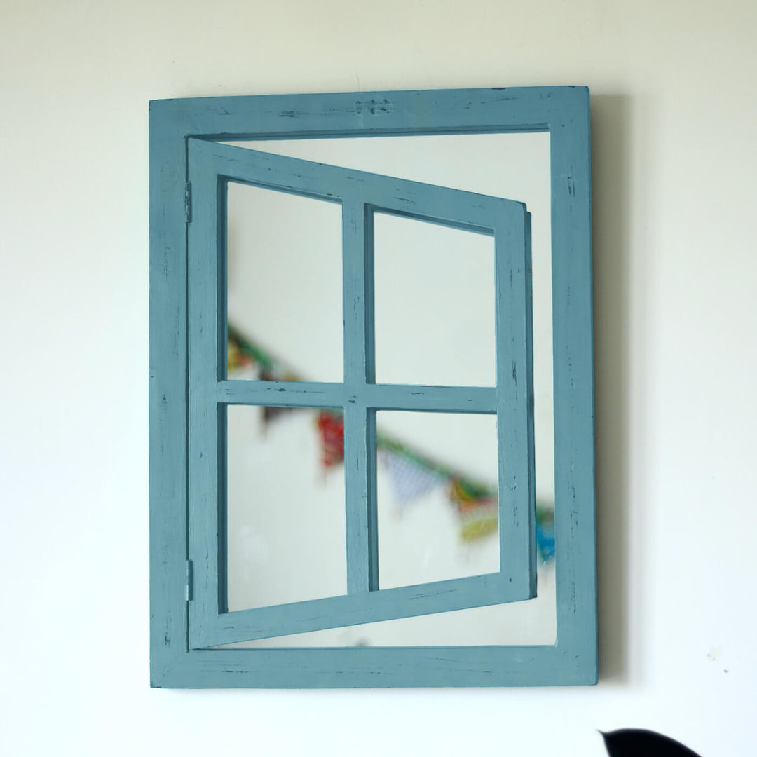 Large Classic Illusion Window Mirror