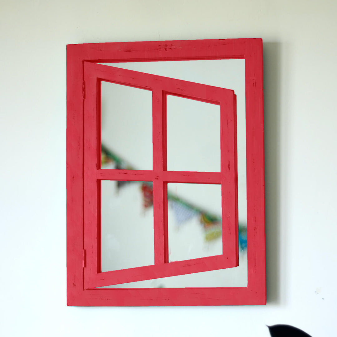 Large Classic Illusion Window Mirror