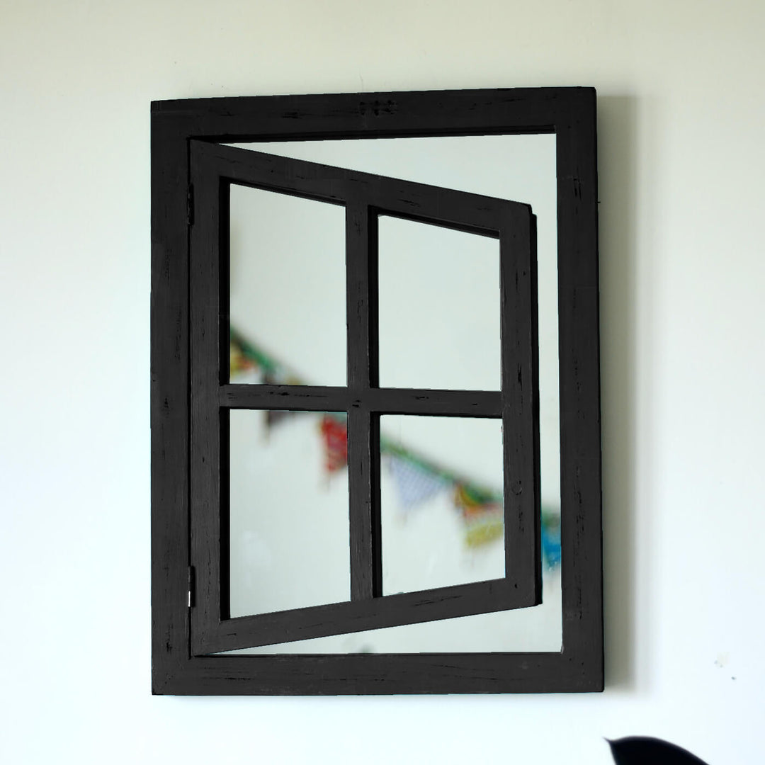 Large Classic Illusion Window Mirror