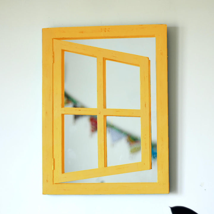 Large Classic Illusion Window Mirror