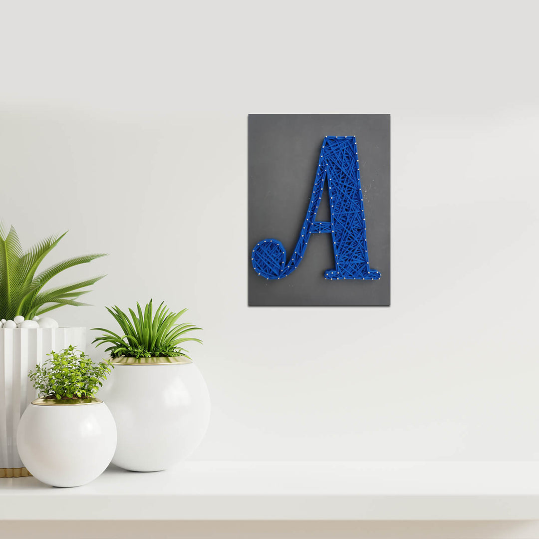 Personalised Alphabet String Art