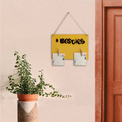 Personalised "Besties" Wooden Frame
