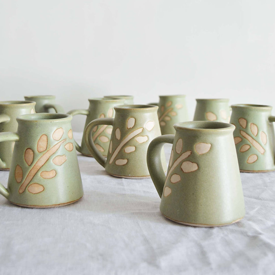 Handmade Ceramic Coffee Mug - 350 ml