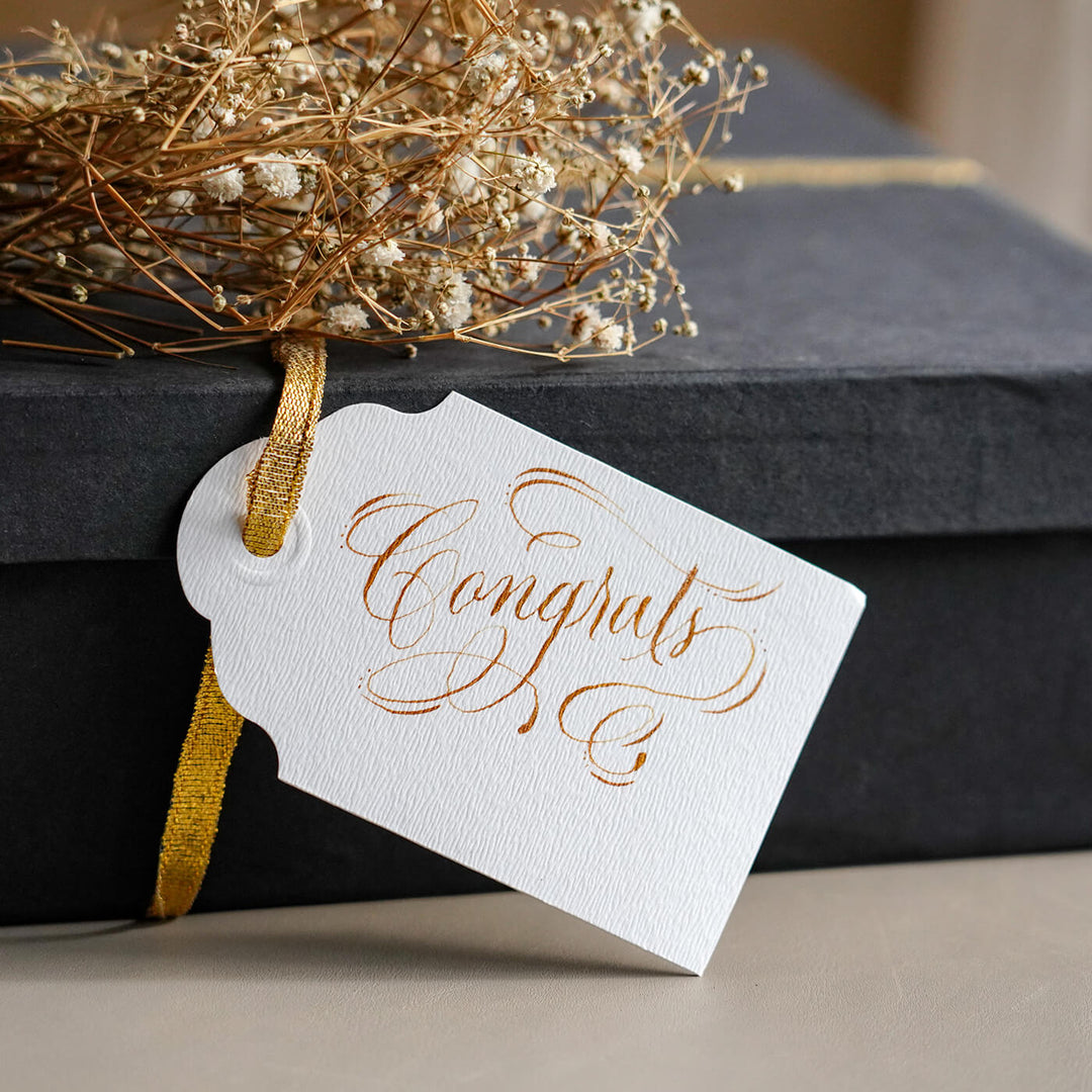 Handwritten Gift Tags (Set of 8) - Congrats