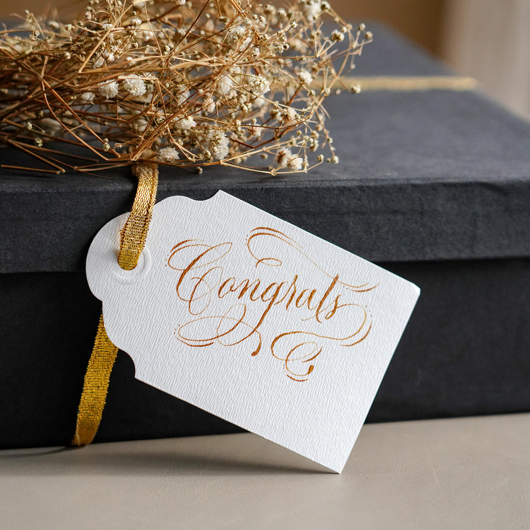 Handwritten Gift Tags (Set of 8) - Congrats - Zwende