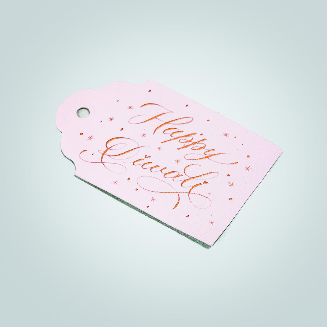Handwritten Gift Tags (Set of 8) - Happy Diwali