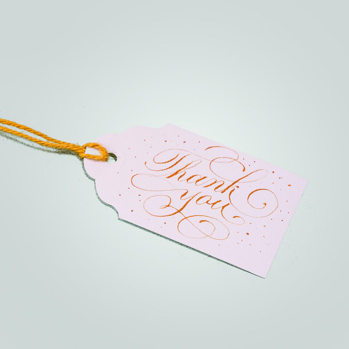 Handwritten Gift Tags (Set of 8) - Thank You