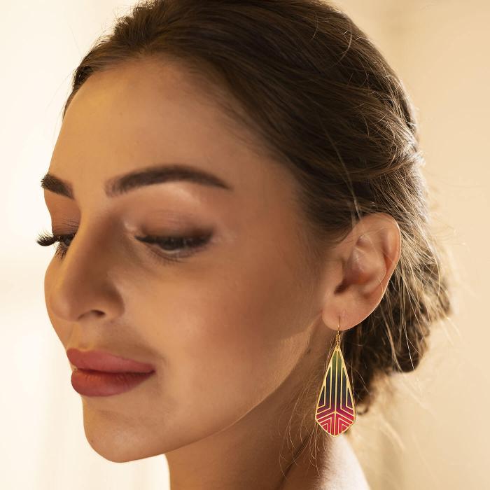 Art Deco Diamonds Earrings - Zwende