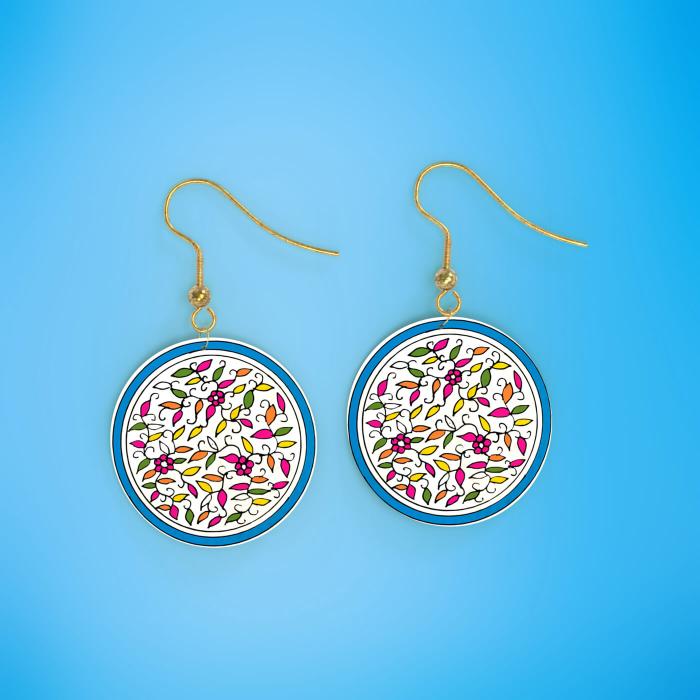 Foliage Design Earrings - Zwende