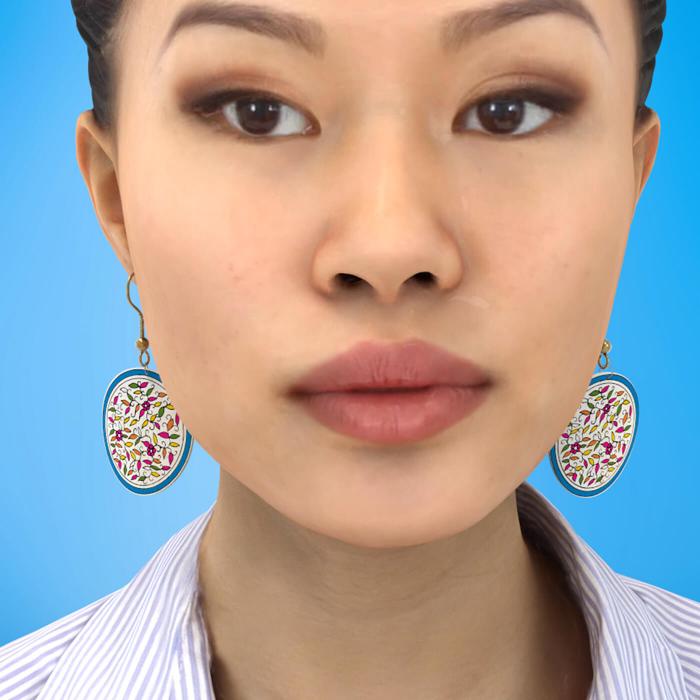 Foliage Design Earrings - Zwende