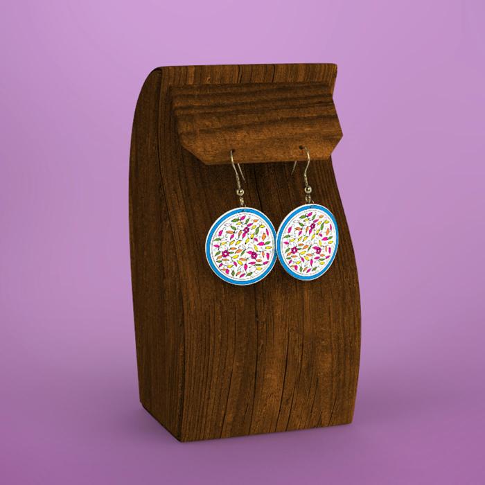 Foliage Design Earrings - Zwende