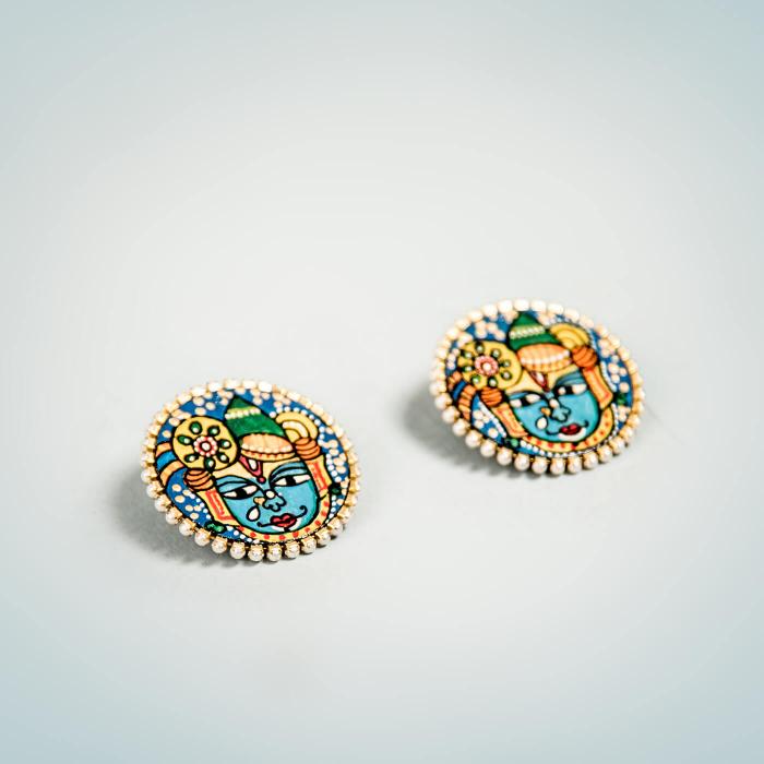 Handpainted Srinathji Studs