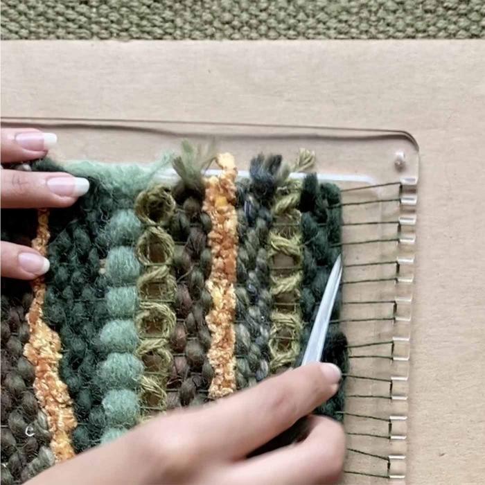 Square Wooden Frame DIY Weaving Kit - Zwende