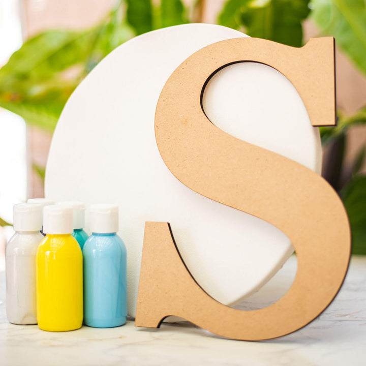 Acrylic Pour Personalized Letter - All Inclusive DIY Kit