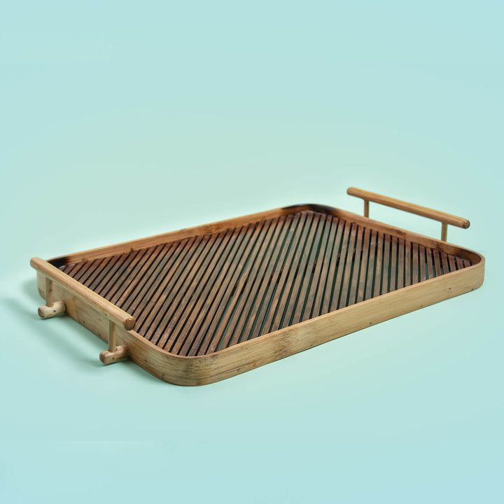 Bamboo Slat Tray - Large