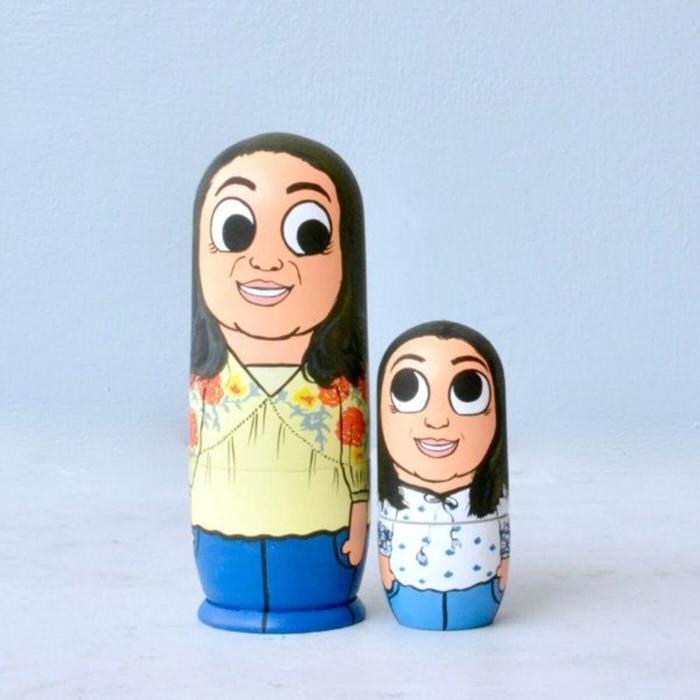 Personalized Nesting Dolls
