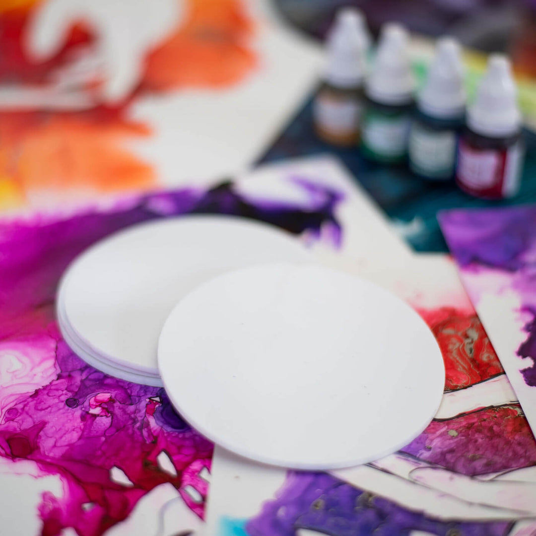 Alcohol Inks DIY Kit - Coasters