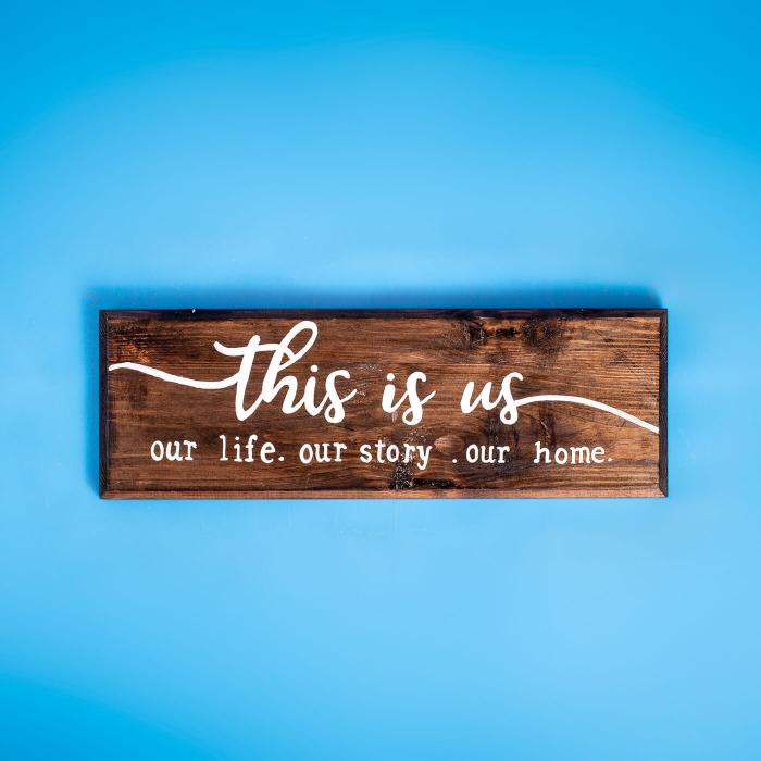 Hand Lettered Signage- This Is Us