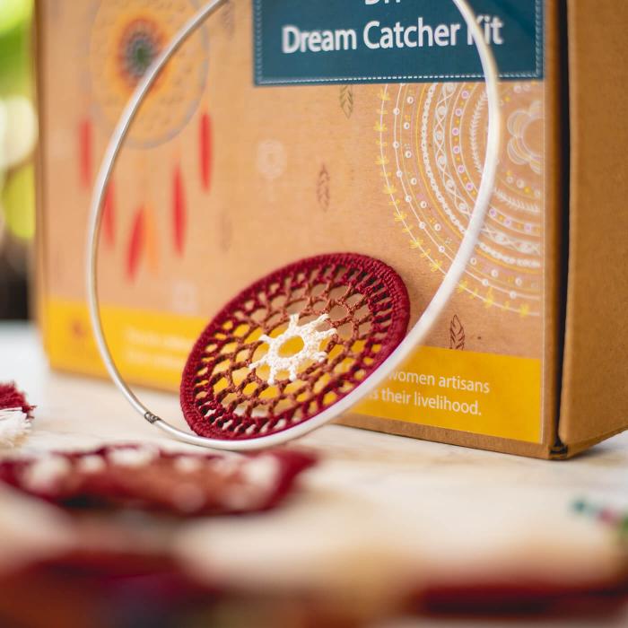 All-inclusive Macrame Dreamcatcher DIY Kit