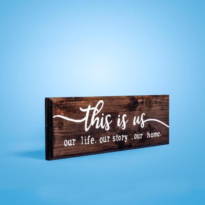 Hand Lettered Signage- This Is Us