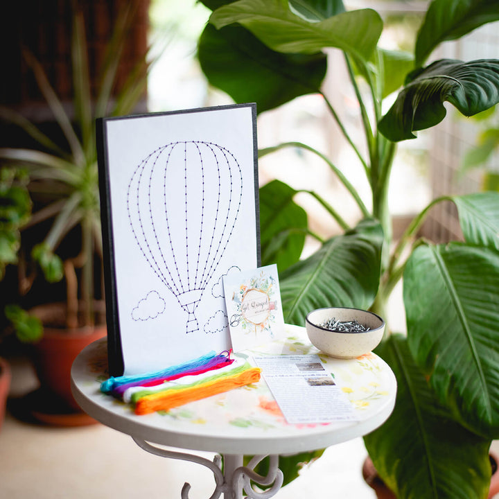 String Art DIY Kit - Hot Air Balloon