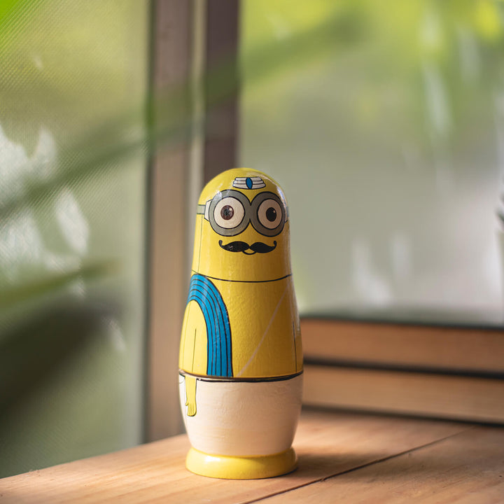Subraminions Minions Family Nesting Dolls - Set of 5 - Zwende