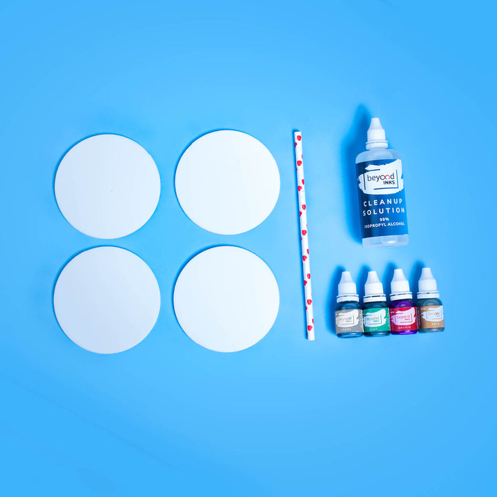 Alcohol Inks DIY Kit - Coasters