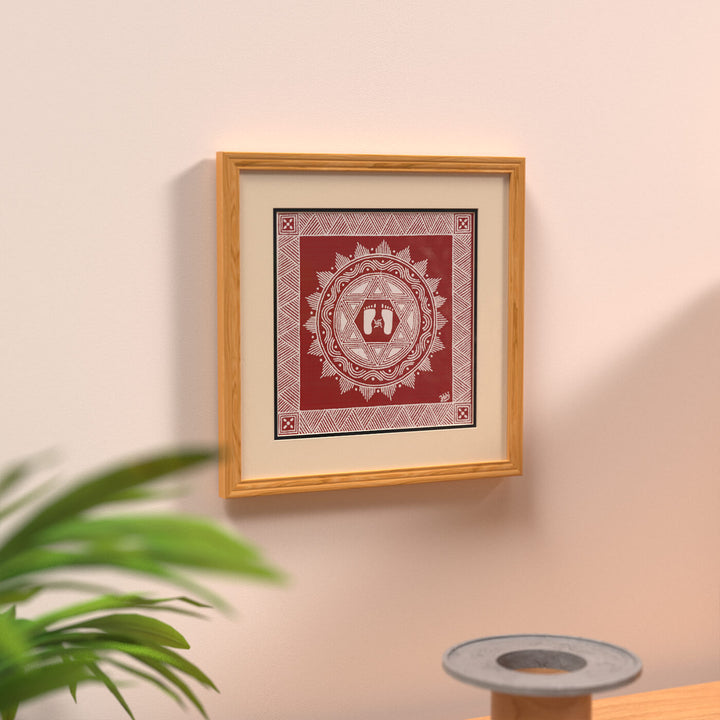 Traditional Aipan Wall Painting