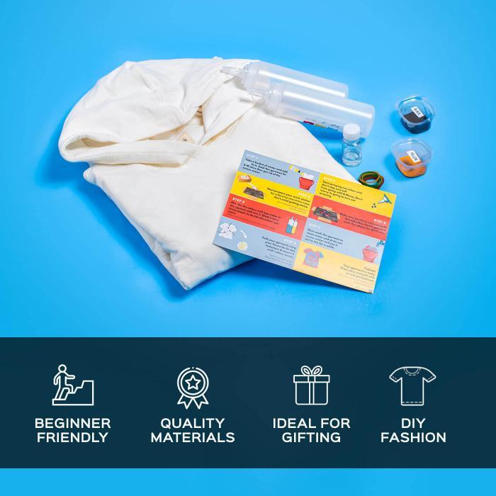 Hoodie Tie & Dye DIY Kit For Adults