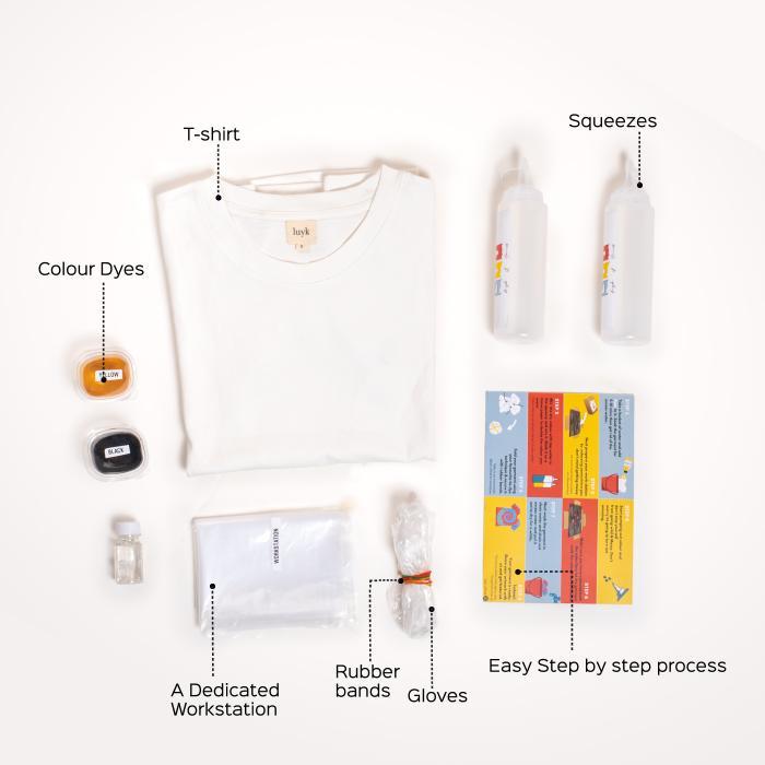 T-Shirt Tie & Dye DIY Kit For Adults - Zwende