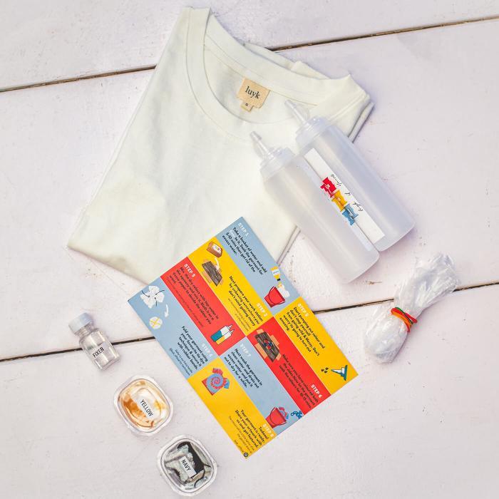 T-Shirt Tie & Dye DIY Kit For Adults - Zwende