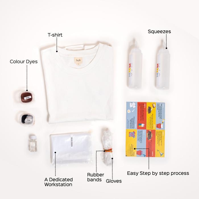 T-Shirt Tie & Dye DIY Kit For Kids
