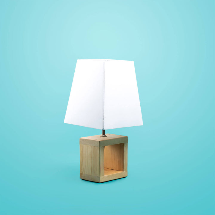 Plain Tabletop Lampshade - Square