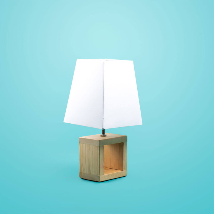 Set of 5 - Plain Tabletop Lampshade - Square - Zwende