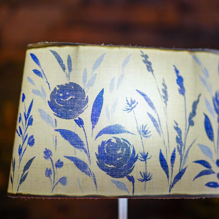 Handpainted Conical Trapezium Lamp