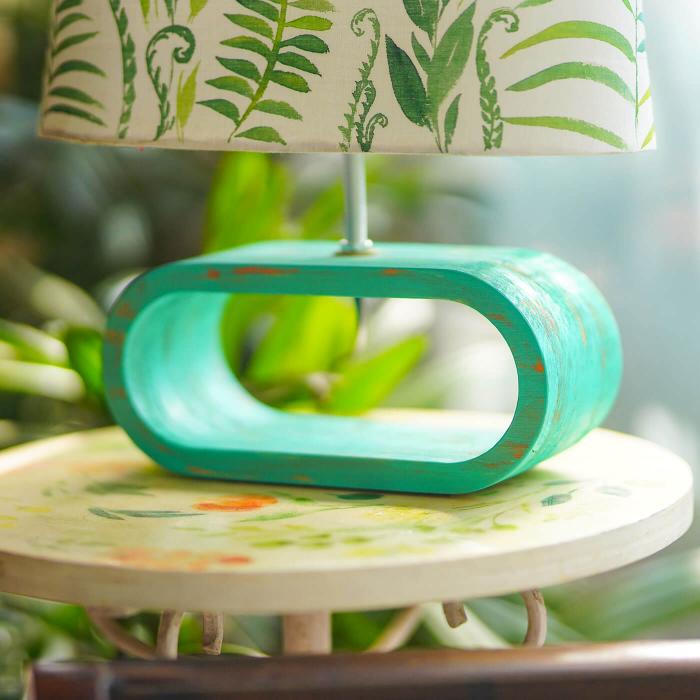 Handpainted Conical Trapezium Lamp
