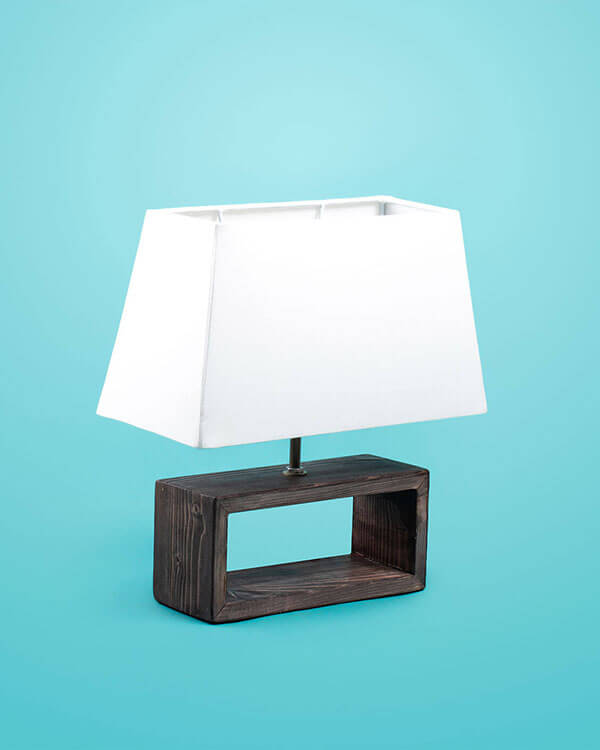 Plain Tabletop Lampshade - Rectangular