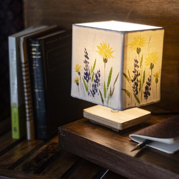 Small Cuboid Tabletop Lamp