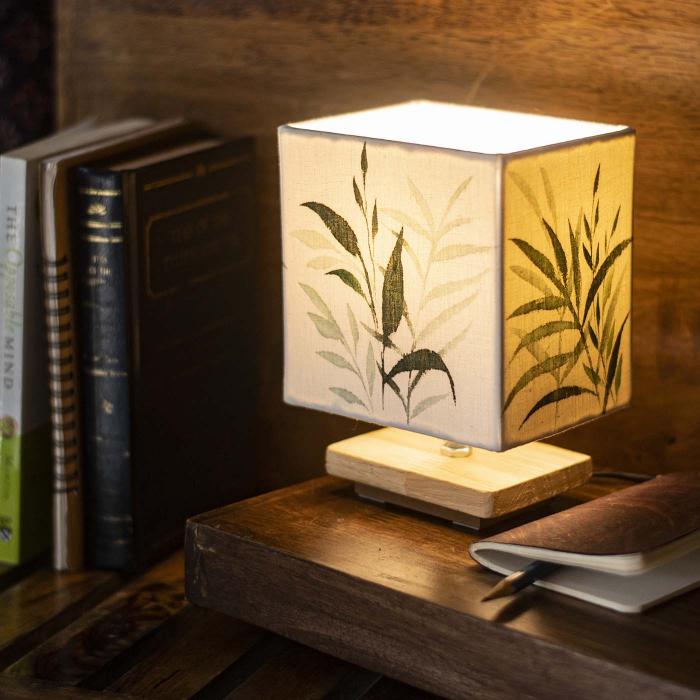 Small Cuboid Tabletop Lamp