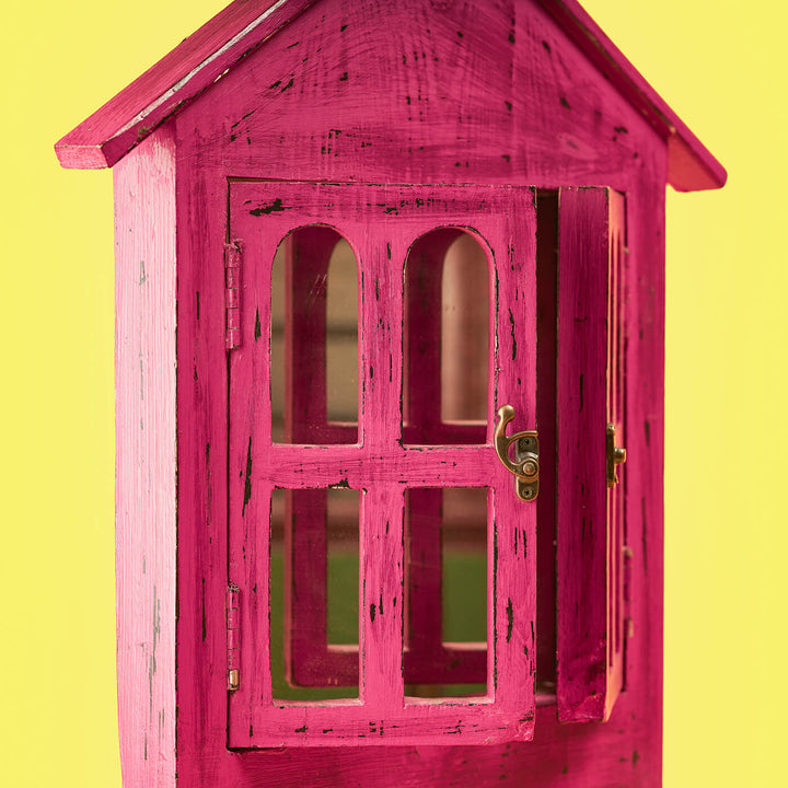 House Shaped Window Mirror