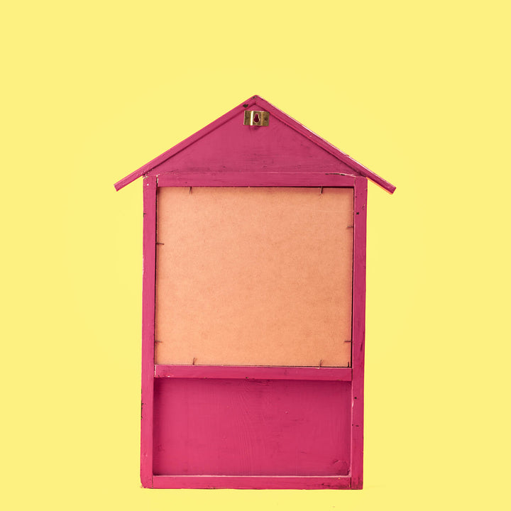 House Shaped Window Mirror