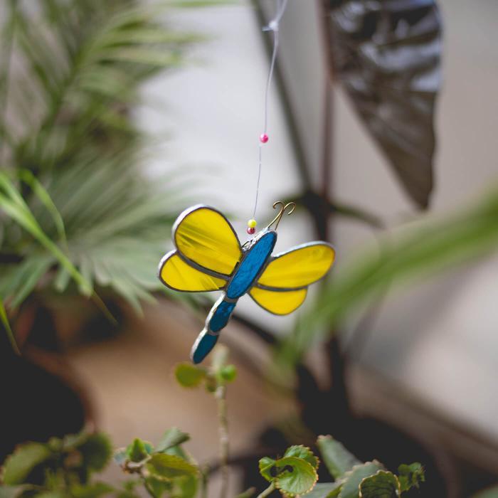 Stained Glass Suncatcher - Dragonfly