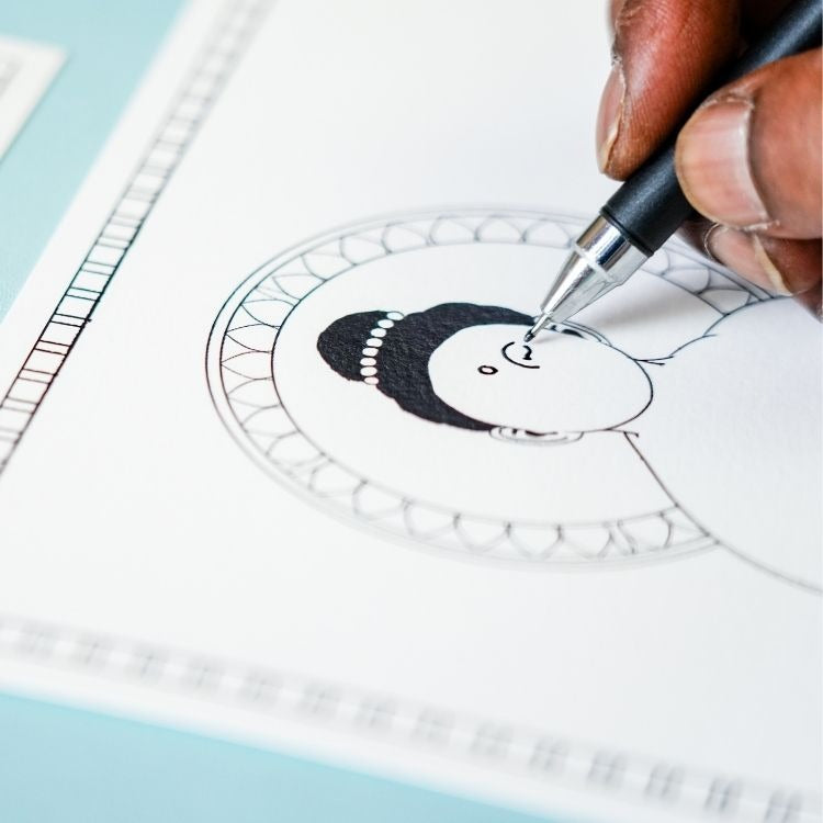 Printable Practice Sheets - Doodle Tholu Bommalata Characters
