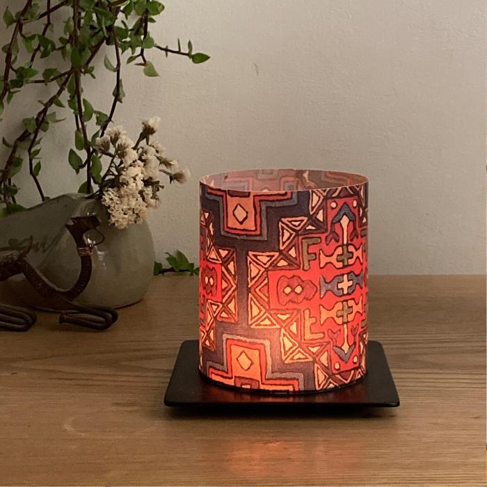 Tea-Light Holder - Aari Carpet Detail