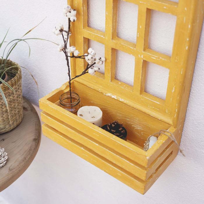 Triangle Vintage Basket Frame - Zwende